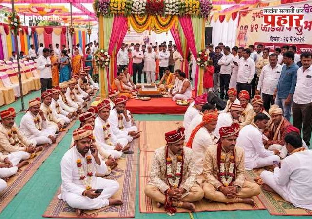 Madhya Pradesh : ४२ नवरदेव लग्नमंडपात वाट पाहत राहिले, पण एकही नवरी आली नाही; सामूहिक विवाहाच्या नावाखाली मध्य प्रदेशात लाखोंचा गंडा!