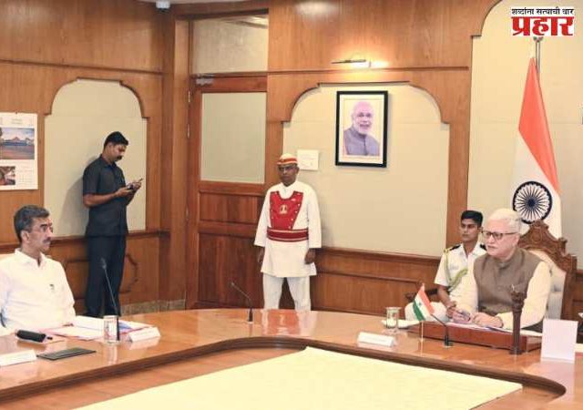 Governor Jishnu Dev Verma : राज्यपाल जिष्णु देव वर्मा यांच्या अध्यक्षतेखालील विशेष निधी समितीच्या बैठकीत