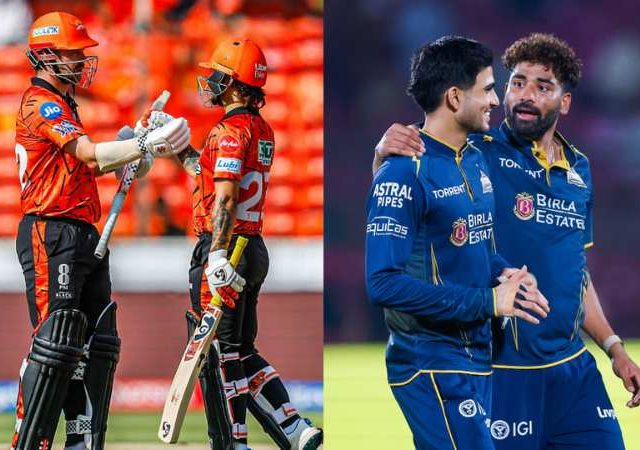 SRH VS GT : टॉप स्पॉटसाठी हैदराबाद विरुद्ध गुजरातमध्ये रंगणार थरारक सामना ! निकालाचा परिणाम आरसीबीवर ...