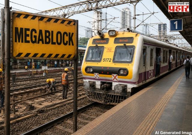 Mumbai local : प्रवासी कृपया लक्ष द्या, रविवार ३१ मे रोजी रेल्वेचा मेगाब्लॉक