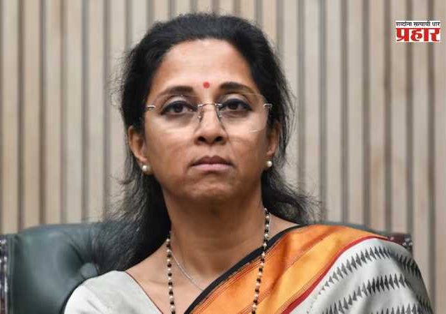 Supriya Sule : पुणे-मुंबई प्रवासादरम्यान सुप्रिया सुळे यांच्या गाडीला अपघात; सीट बेल्टमुळे मोठा अनर्थ टळला