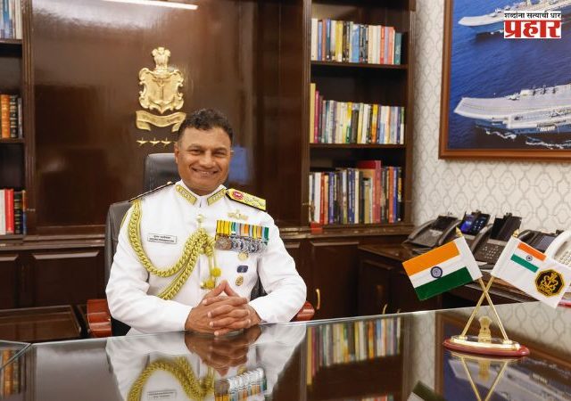 Admiral Krishna Swaminathan : देशाचे २७ वे नौदल प्रमुख ॲडमिरल कृष्णा स्वामीनाथन यांनी पदभार स्वीकारला