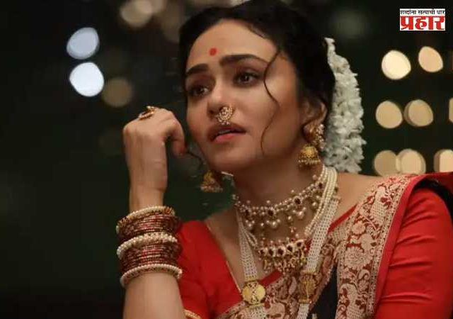 Amruta Khanvilkar's New Bollywood Movie : बॉलिवूडच्या 'रामभूमी'त अमृता खानविलकरची एन्ट्री; बॉलिवूडच्या 'या' सुप्रसिद्ध कलाकाराबरोबर काम करण्याची संधी!