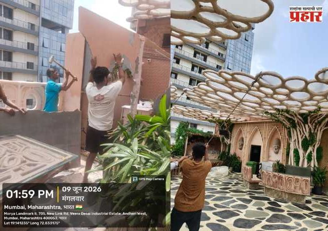 BMC Action : हॉटेलच्या मोकळ्या जागांचा अनधिकृत वापर
