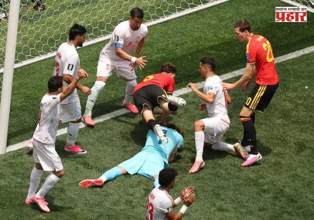 Belgium vs Iran FIFA World Cup 2026 : इराणविरुद्ध गोलशून्य बरोबरीनंतर बेल्जियमची अडचण वाढली