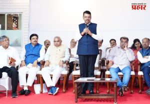CM Devendra Fadnavis : मुख्यमंत्र्यांनी 'वर्षा'वर घेतली भाजप आमदारांची बैठक
