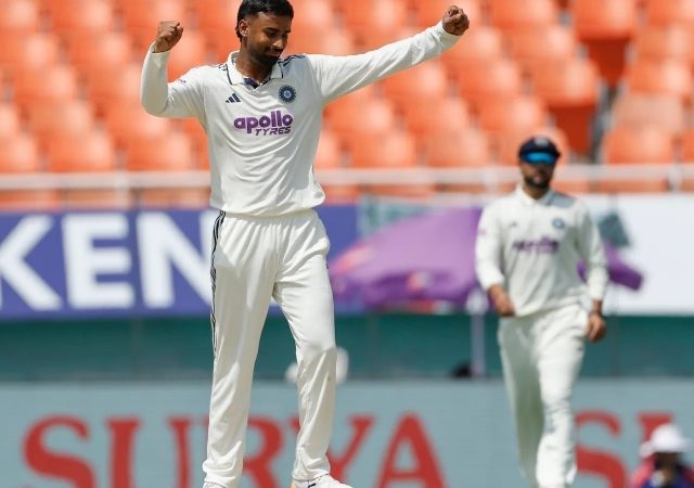 IND vs AFG Day 3 : भारत विरुद्ध अफगाणिस्तान कसोटी; मानव सुथारच्या जादुई गोलंदाजीने अफगाणिस्तानचा डाव १५२ धावांवर गारद