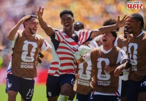 FIFA World Cup 2026 : ख्रिश्चन पुलिसिकच्या अनुपस्थितीतही ऑस्ट्रेलियावर मात, बाद फेरीत धडक