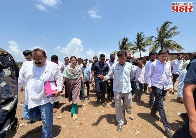 VASAI SIR : वसईत SIR संदर्भात महत्त्वाची बैठक; खासदार किरीट सोमय्या व आमदार स्नेहा दुबे-पंडित यांनी घेतली परिसराची पाहणी