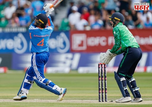 India vs Ireland T20 : आयर्लंडचा ऐतिहासिक विजय! टीम इंडियाचा ३४ धावांनी पराभव