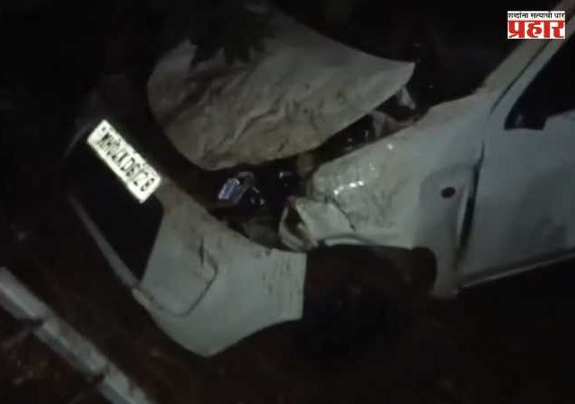 Jalgaon Accident : जळगावात भीषण अपघात! देवदर्शनावरून परतणाऱ्या भाविकांच्या वाहनाला धडक; दोन महिलांचा मृत्यू
