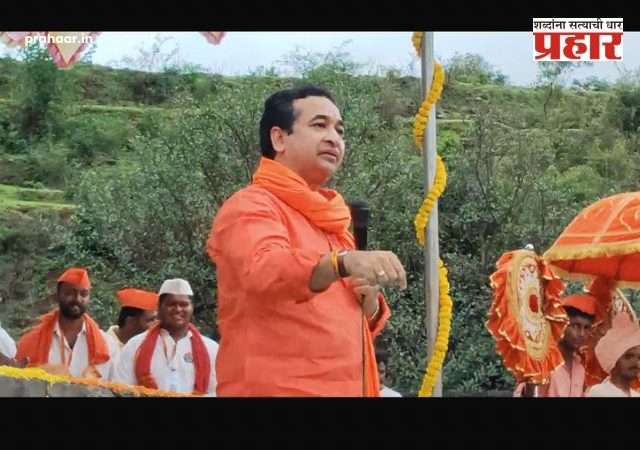 Nitesh Rane : छत्रपती शिवाजी महाराज समान नागरी कायद्याचे जनक - मंत्री नितेश राणे