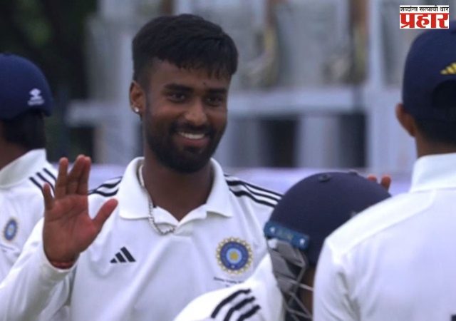 IND vs AFG: पदार्पणातच मानव सुथार चमकला ! 25 वर्षानंतर असं करणारा पहिला भारतीय गोलंदाज...