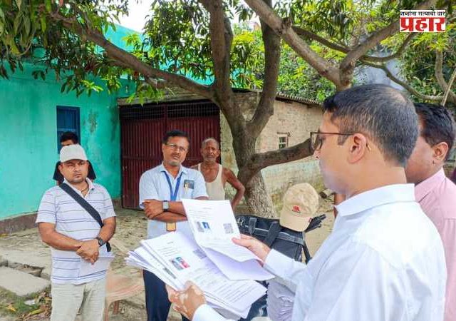 Special Intensive Revision of Electoral Rolls-2026 : मतदार याद्यांच्या विशेष सखोल पुनरीक्षण-२०२६ अंतर्गत ३० जून ते २९ जुलै २०२६ दरम्यान गृहभेटी