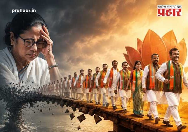 TMC political crisis 20 MP likely to join BJP :  ममता बॅनर्जींना मोठा झटका! ६० आमदारांनंतर आता २० खासदार भाजपाच्या वाटेवर