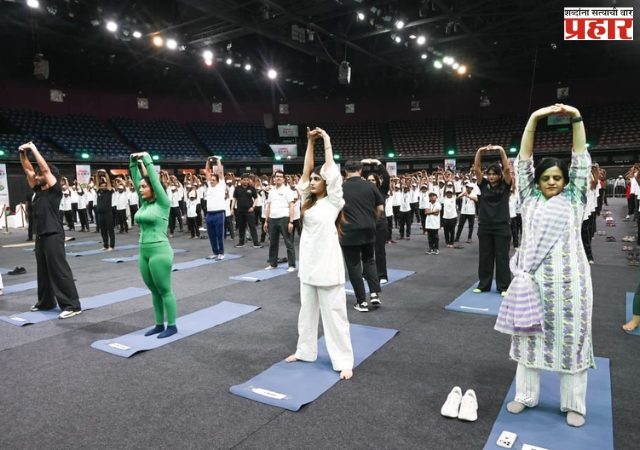International Yoga day : योग हे समाजाला जोडण्याचे माध्यम