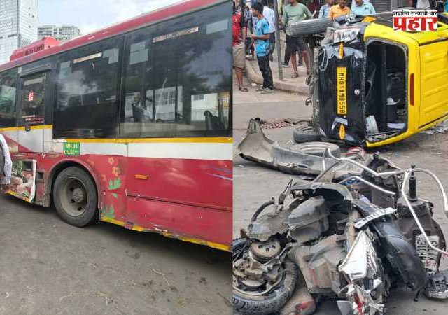 Dadar Bus Accident : दादरमध्ये भीषण अपघात! भरधाव बसचा कहर; ३ बाईक, टॅक्सी आणि ओला-उबेरला धडक, एकाचा मृत्यू, अनेक जखमी