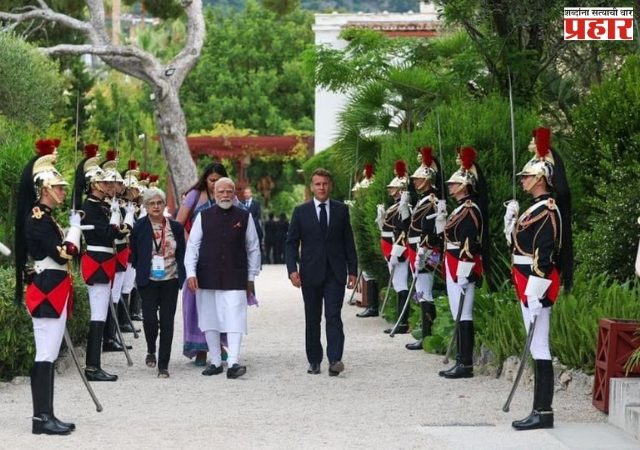 G7 Summit 2026 : G7 परिषदेसाठी पंतप्रधान मोदी फ्रान्समध्ये; इतर जागतिक नेत्यांसोबत महत्त्वाच्या बैठका