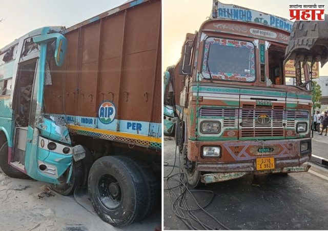 Vadodara Accident : गुजरातमध्ये भीषण बस अपघात; ट्रकला धडकून 5 प्रवाशांचा मृत्यू, अनेक जखमी