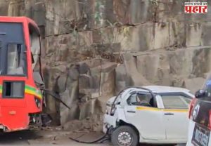 मालाडमध्ये बेस्ट बसचा अपघात; अनेक वाहनांना धडक, महामार्गावर वाहतूक कोंडी