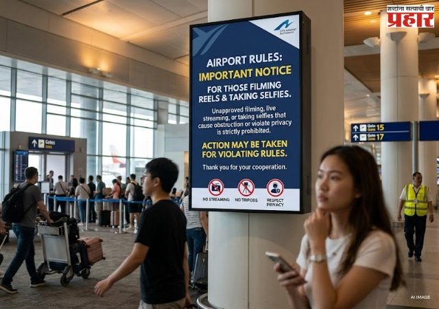 Airport Rules: एअरपोर्टवर Reels आणि Selfie काढणाऱ्यांसाठी महत्त्वाची सूचना; नियम मोडल्यास होऊ शकते कारवाई