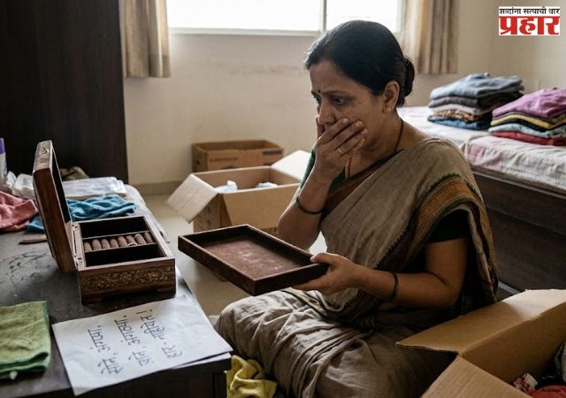 Pune Crime:  घर आवरताना उघड झाला धक्कादायक प्रकार; पुण्यात महिलेचे ११ लाखांचे दागिने गायब