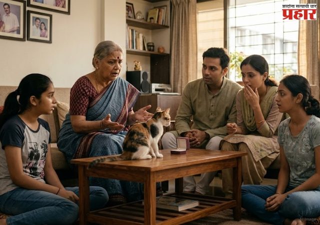 बीडमधील अजब प्रकार, अधिक महिन्याचं वाण थेट मांजराच्या पोटात