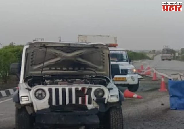 Sikandar Shaikh car accident : महाराष्ट्र केसरी सिकंदर शेखच्या गाडीचा भीषण अपघात; थारचा चक्काचूर, पैलवान थोडक्यात बचावला