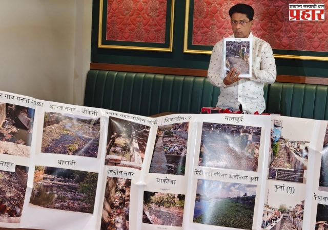 BMC : नालेसफाईचे काम १०० टक्के तर मग गाळ आणि कचऱ्याचे तुडुंब नाले भरलेले कसे?