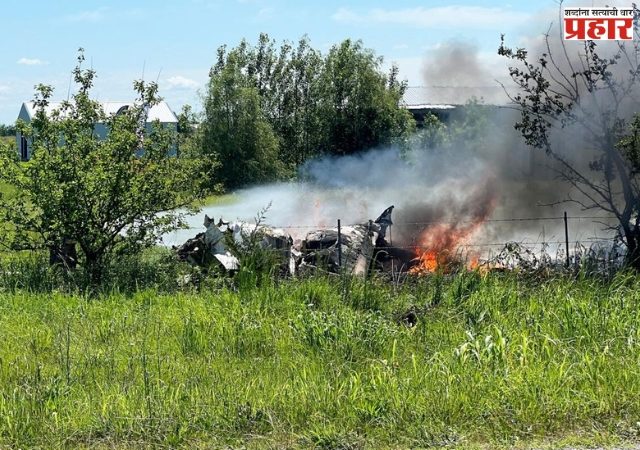 America Plane Crash : अमेरिकेत विमान भीषण दुर्घटना; स्कायडायव्हिंग विमान कोसळून 12 जणांचा मृत्यू