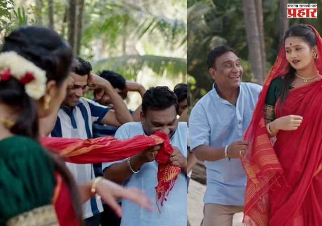 Gautami Patil's new song : गौतमी पाटीलचं नवं गाणं होतंय तुफान व्हायरल, भाऊ कदम म्हणतोय 'हिल हिल पोरी हिला’