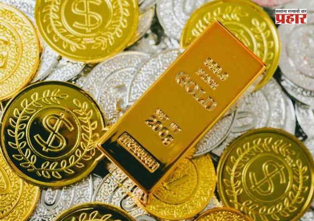 Gold Silver Rate : सराफा बाजारात सोन्याच्या दरात घसरण; चांदीचे दर स्थिर