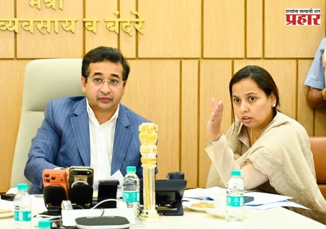 Nitesh Rane : मच्छिमारांच्या सुविधांसाठी दिघी जेट्टी प्रकल्प पावसाळा संपल्यानंतर तातडीने मार्गी लावा