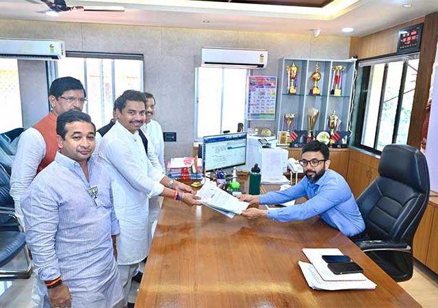 Nitesh Rane : अनिकेत तटकरे यांच्या विजयात भाजपाचा सिंहाचा वाटा असेल : नितेश राणे