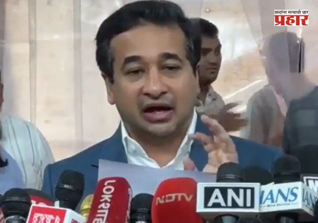 Nitesh Rane : जे स्वतः मुल्लांची पार्टी चालवतात त्यांनी भाजपला हिंदुत्व शिकवू नये!