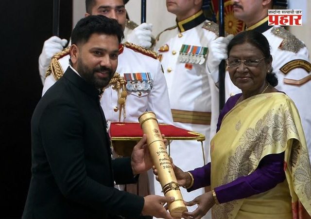 Rohit Sharma : रोहित शर्माला पद्मश्री तर टेनिसपटू विजय अमृतराज यांना पद्मभूषण