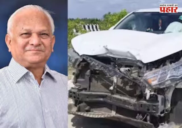 Car Accident : भाजप आमदार सुधीर गाडगीळ यांच्या गाडीचा भीषण अपघात ; थोडक्यात बचावले