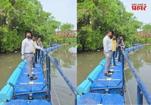 BMC News : तरंगता कचरा रोखण्यासाठी मालाडमध्ये 'द ओशन क्लीनअप' इंटरसेप्टर पायलट प्रकल्प!