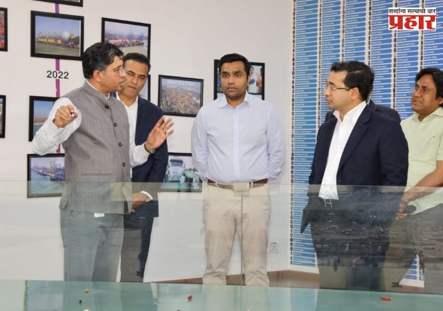 Nitesh Rane : मुंद्रा पोर्टच्या अत्याधुनिक व्यवस्थापनाचा महाराष्ट्राच्या बंदर विकासासाठी उपयोग होणार – नितेश राणे