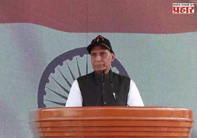 PoK India : पीओके भारताचा अविभाज्य भाग; पाकिस्तानसोबत फक्त याच मुद्यावर चर्चा - राजनाथ सिंह