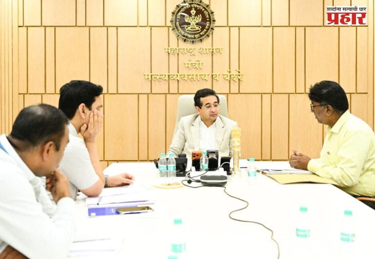 Nitesh Rane: ससून डॉक आणि मरोळ मच्छीमार मार्केटच्या विकासकामांचा नितेश राणेंकडून आढावा