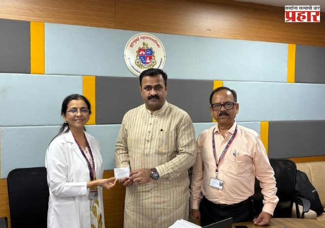 Organ Donation Awareness : अवयवदानाचा संकल्प करत आरोग्य समिती अध्यक्ष हरिष भांदिर्गे यांनी साजरा केला वाढदिवस