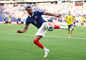 FIFA World Cup 2026 : फ्रान्सची उपांत्यपूर्व फेरीत धडक! व्हीएआर निर्णयानंतर किलियन एम्बाप्पेच्या पेनल्टी गोलने पराग्वेचा पराभव
