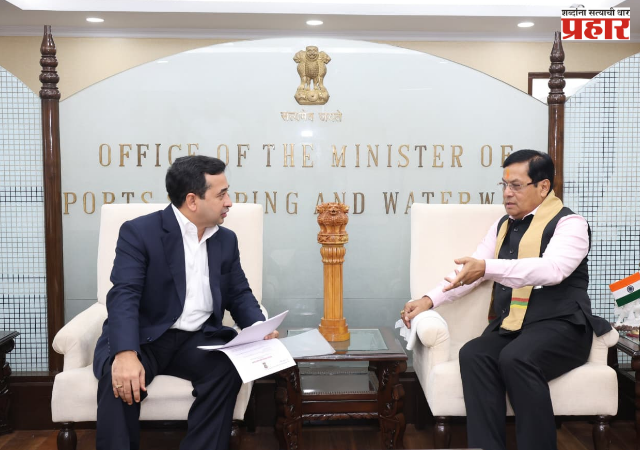 Nitesh Rane : सागरमाला २.० अंतर्गत महाराष्ट्रातील प्रकल्पांना मंजुरी मिळण्यासाठी मंत्री नितेश राणे यांचा केंद्राकडे पाठपुरावा