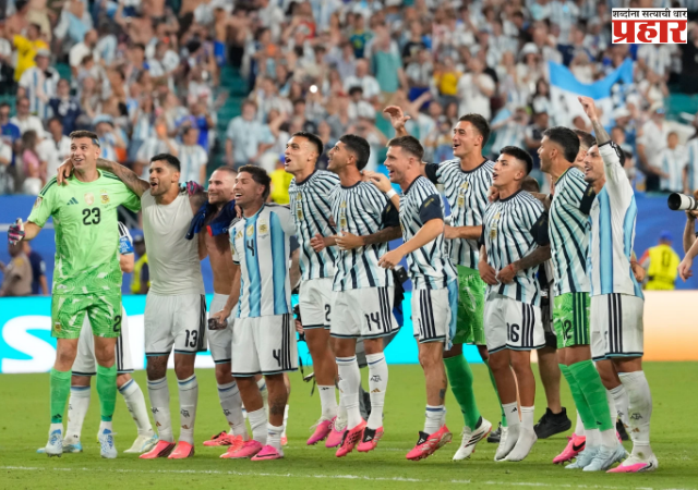 FIFA WORLDCUP 2026 : मेस्सीचा विक्रम, केप व्हर्डेचा कडवा प्रतिकार; अर्जेंटिना ३-२ ने विजयी, आता इजिप्तशी लढत