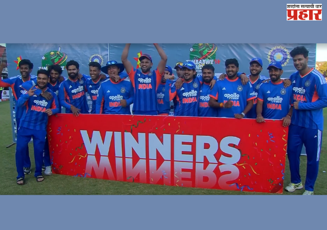 IND vs ZIM T20 : 'बेबी बॉस' वैभव सूर्यवंशीचा जलवा; झिम्बाब्वेला क्लिन स्वीप देत टीम इंडियाचा दणदणीत विजय