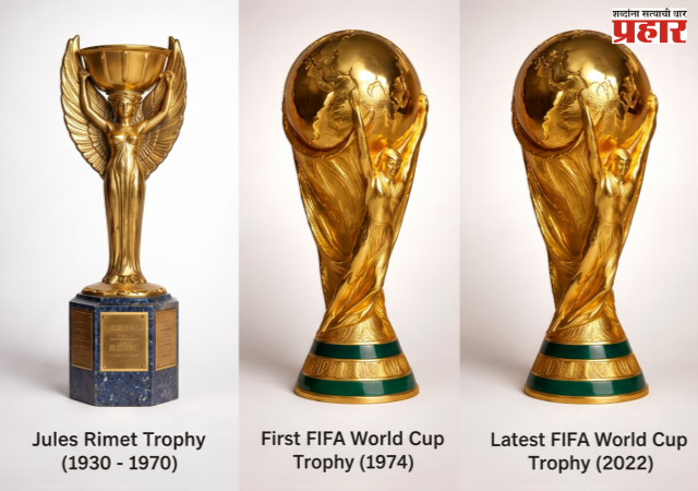 FIFA : फिफा विश्वचषक ट्रॉफीचा रंजक इतिहास; सोनेरी चषकामागच्या काही अज्ञात गोष्टी