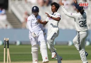 IND (W) vs ENG (W) : लॉर्ड्स टेस्टमध्ये भारताच्या  महिला क्रिकेट संघांचा जलवा! ऐतिहासिक विजयापासून फक्त ४ विकेट्स दूर