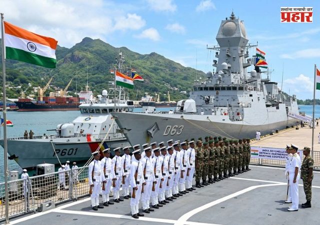 Indian Warships in Thailand : थायलंडमध्ये भारतीय युद्धनौकांचा संयुक्त सराव; सागरी सुरक्षेसाठी वाढला समन्वय