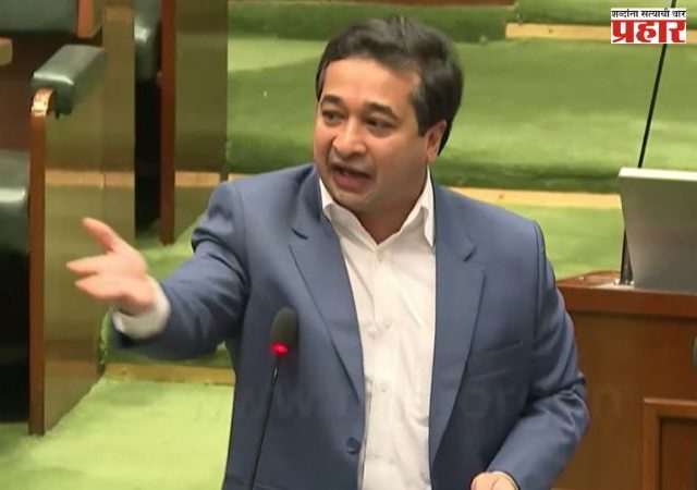 Nitesh Rane : मुस्लिमांना धर्माच्या आधारे आरक्षण दिले जाऊ शकत नाही, मंत्री नितेश राणे विधानसभेत कडाडले